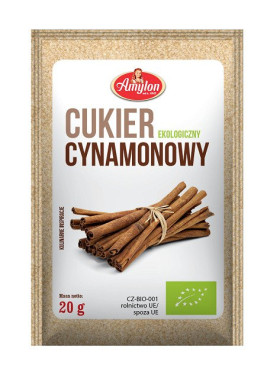 Cukier cynamonowy bezglutenowy BIO 20 g - AMYLON