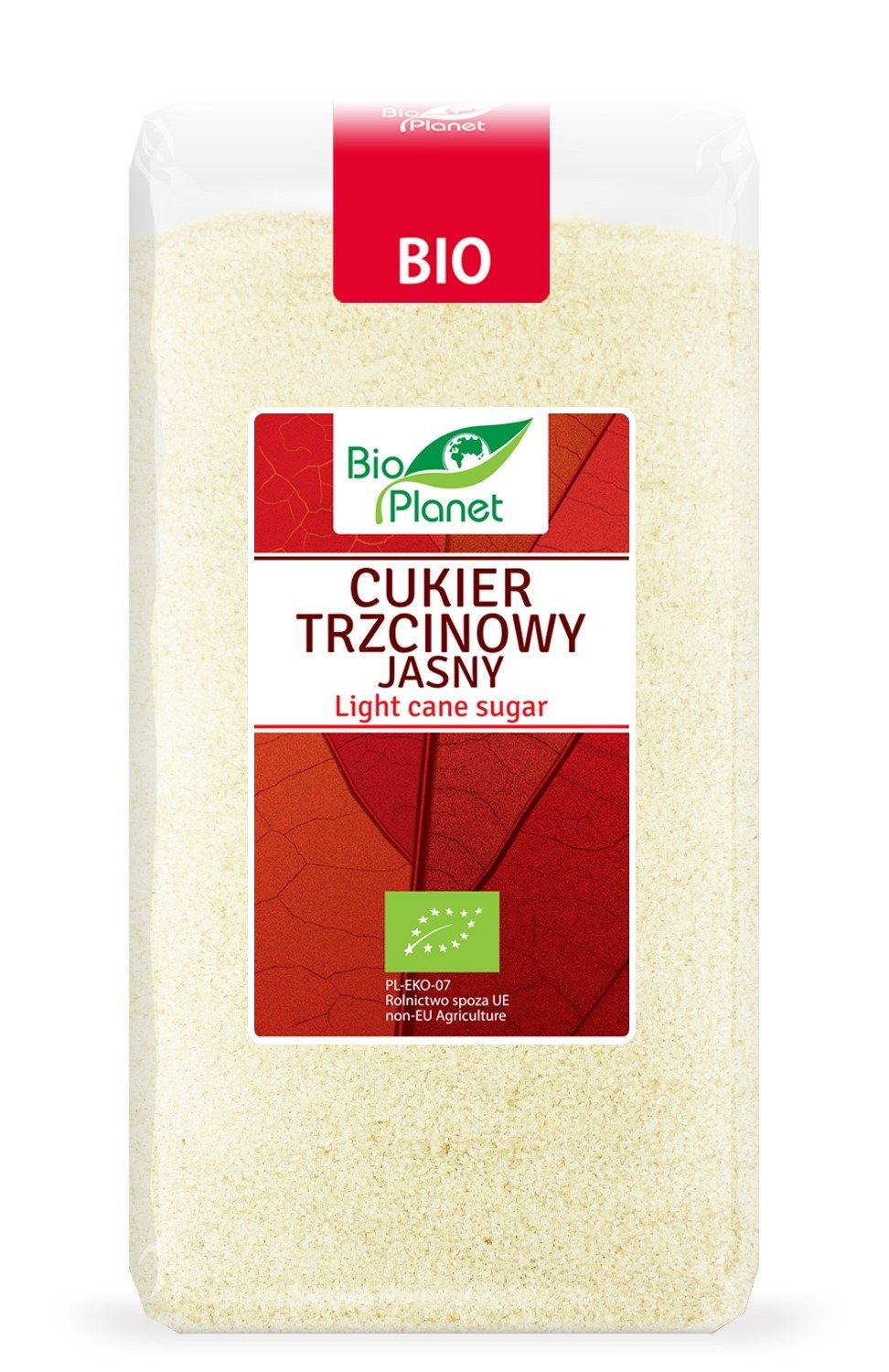 Cukier trzcinowy jasny BIO 500 g - BIO PLANET
