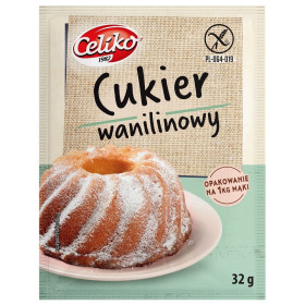 Cukier wanilinowy bezglutenowy 32 g - CELIKO