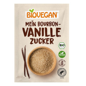 Cukier z wanilią bourbon bezglutenowy BIO (4 x 8 g) 32 g - BIOVEGAN