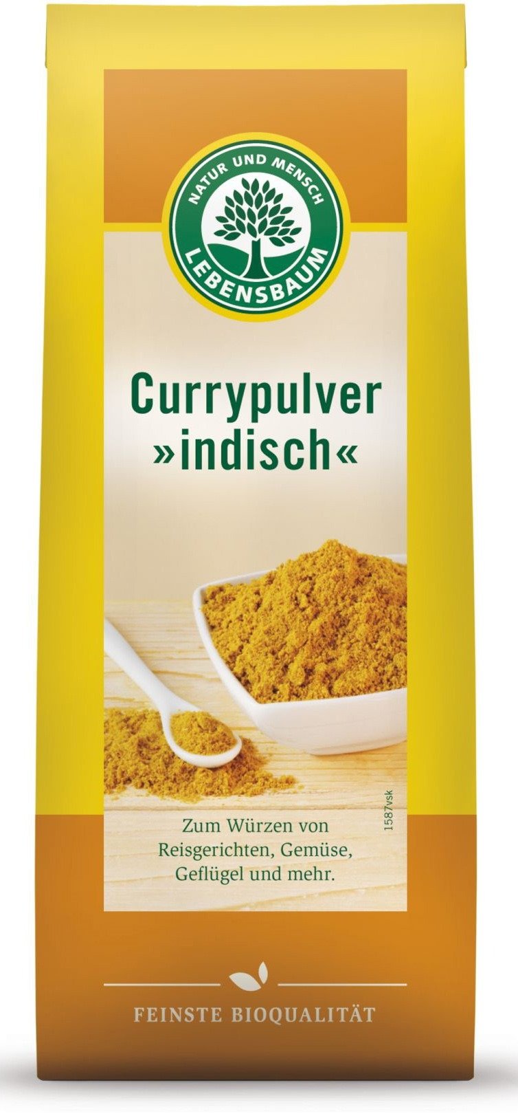 Curry indyjskie BIO 50 g - LEBENSBAUM