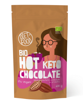 Czekolada do picia keto BIO 200 g - DIET-FOOD