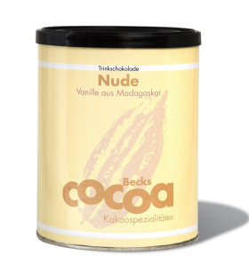Czekolada do picia waniliowa fair trade bezglutenowa BIO 250 g - BECKS COCOA