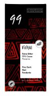 Czekolada gorzka 99 % BIO 80 g - VIVANI