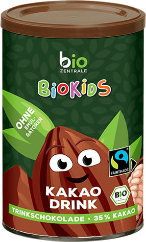 Czekolada w proszku dla dzieci fair trade BIO 300 g - BIO ZENTRALE (BIOKIDS)