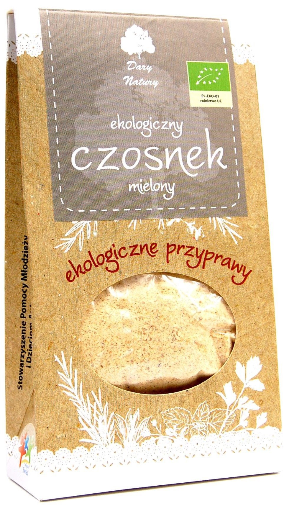 Czosnek mielony BIO 50 g - DARY NATURY