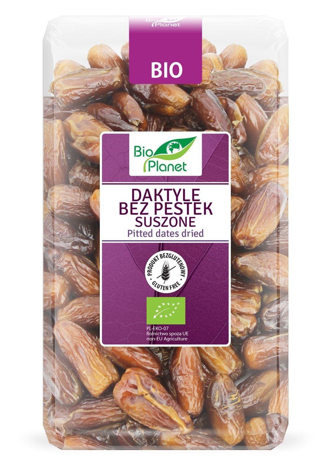 Daktyle suszone bezglutenowe BIO 1 kg - BIO PLANET
