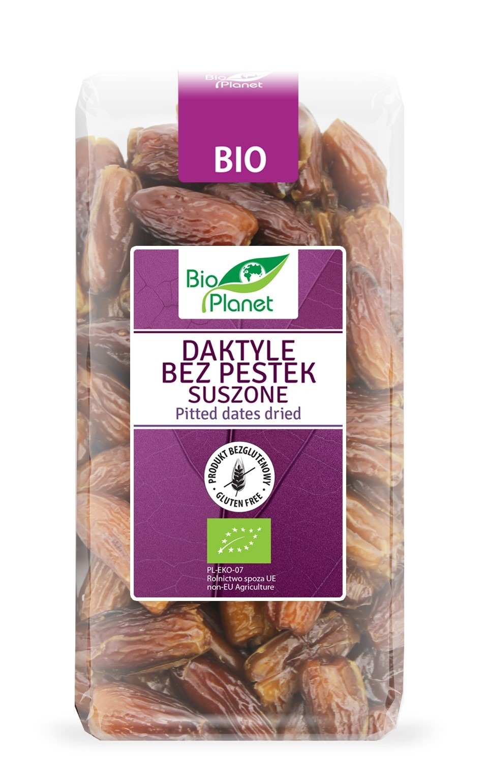 Daktyle suszone bezglutenowe BIO 400 g - BIO PLANET