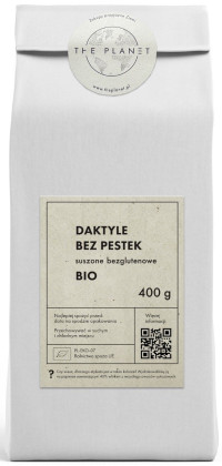 Daktyle suszone bezglutenowe BIO 400 g - THE PLANET