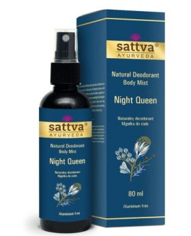 Dezodorant - MGIEŁKA DO CIAŁA KRÓLOWA NOCY 80 ml - SATTVA (AYURVEDA)