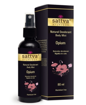 Dezodorant - MGIEŁKA DO CIAŁA OPIUM 80 ml - SATTVA (AYURVEDA)