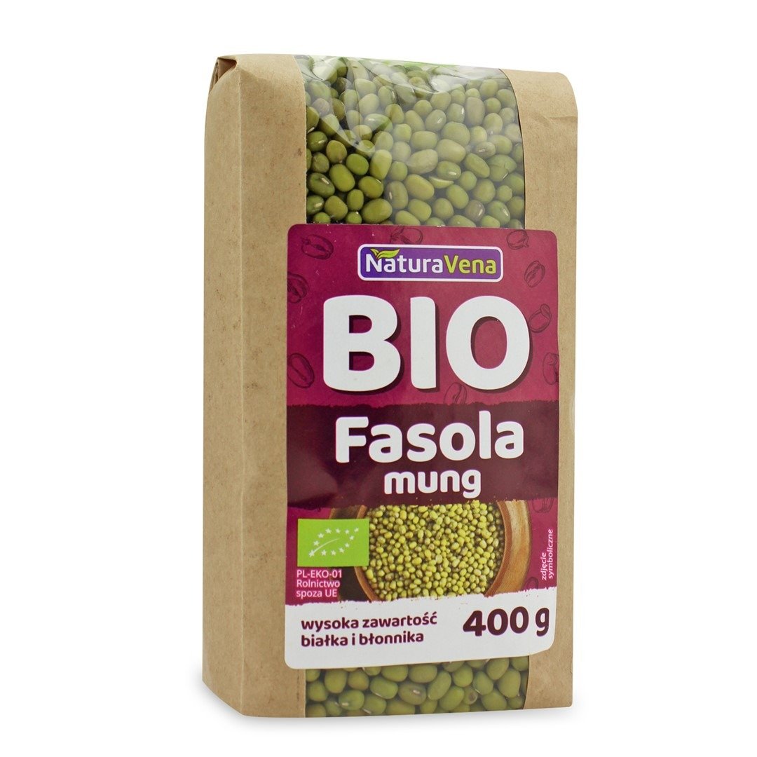 Fasolka mung BIO 400 g - NATURAVENA