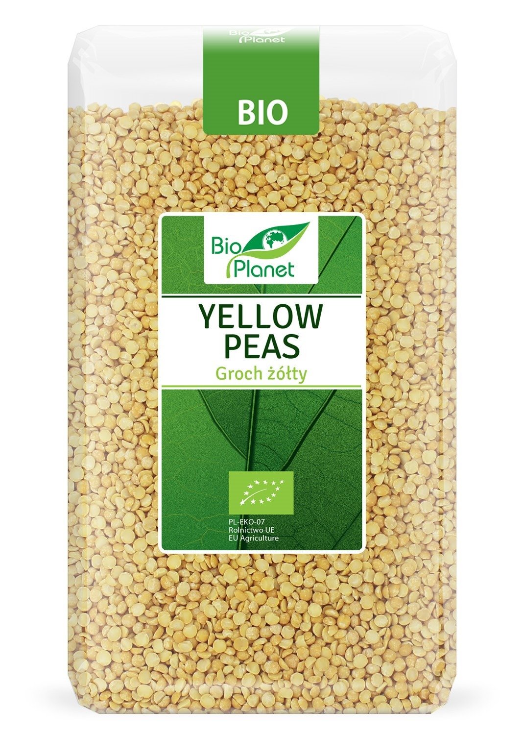 Groch żółty BIO 1 kg - BIO PLANET