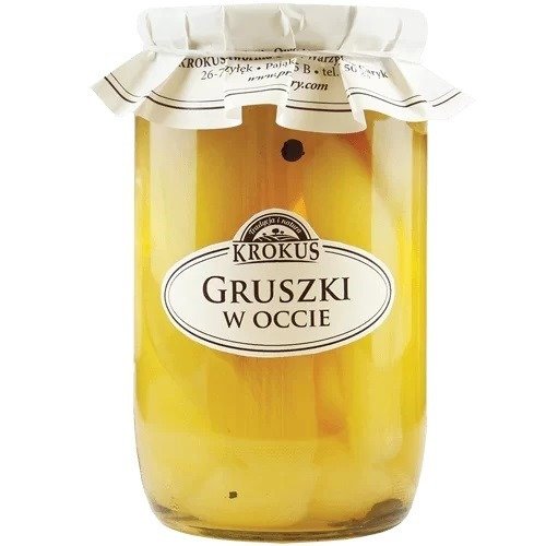 Gruszki w occie 700 g (400 g) - KROKUS