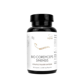 Grzyby cordyceps sinensis BIO (500 mg) 100 KAPSUŁEK - PILZE WOHLRAB