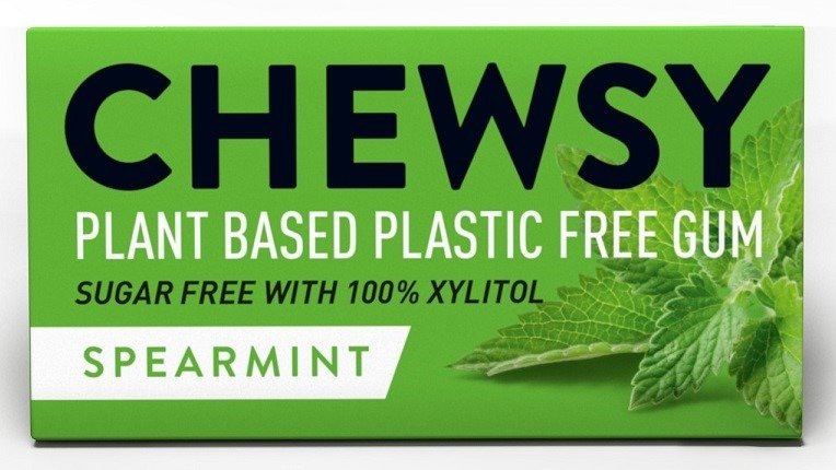 Guma do żucia z ksylitolem o smaku miętowym (10 szt.) 15 g - CHEWSY