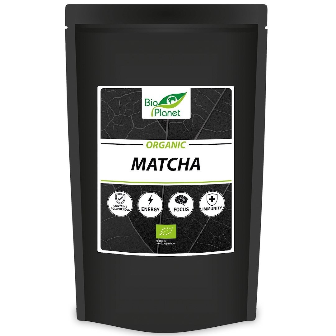 Herbata zielona matcha BIO 100 g - BIO PLANET INTERNATIONAL