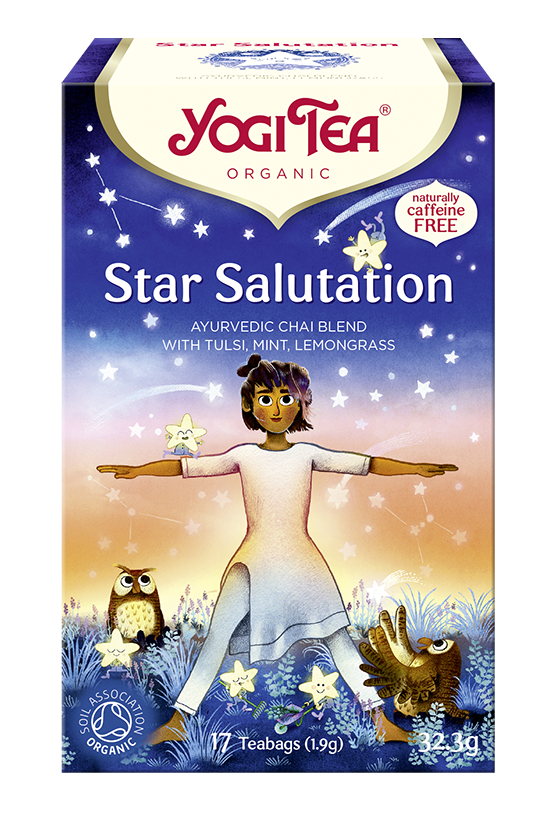 Herbatka ajurwedyjska star salutation BIO (17 x 1,9 g) 32,3 g - YOGI TEA (EDYCJA LIMITOWANA)