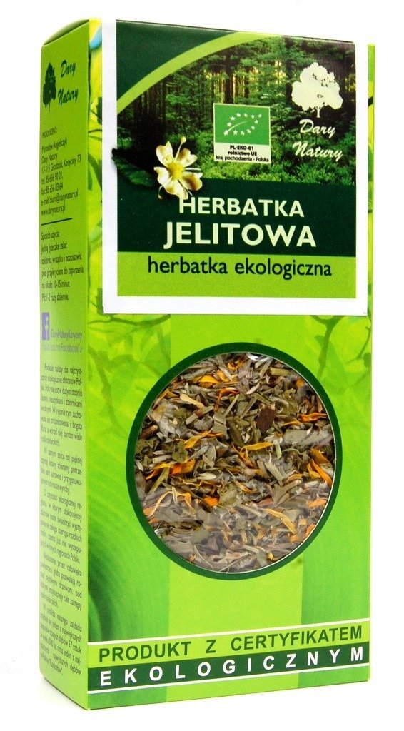 Herbatka jelitowa BIO 50 g - DARY NATURY