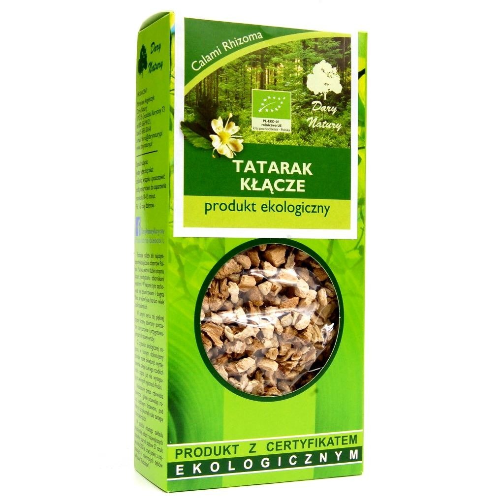 Herbatka kłącze tataraku BIO 50 g - DARY NATURY