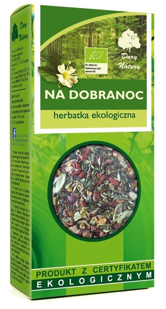 Herbatka na dobranoc BIO 50 g - DARY NATURY