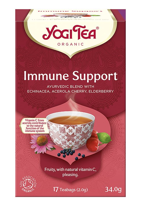 Herbatka na odporność (immune support) BIO (17 x 2 g) 34 g - YOGI TEA