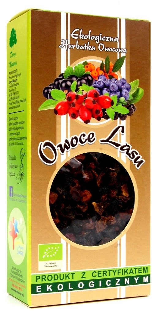 Herbatka owoce lasu BIO 100 g - DARY NATURY