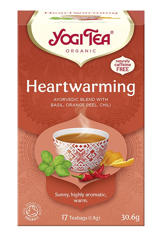 Herbatka radość życia (heartwarming) BIO (17 x 1,8 g) 30,6 g - YOGI TEA