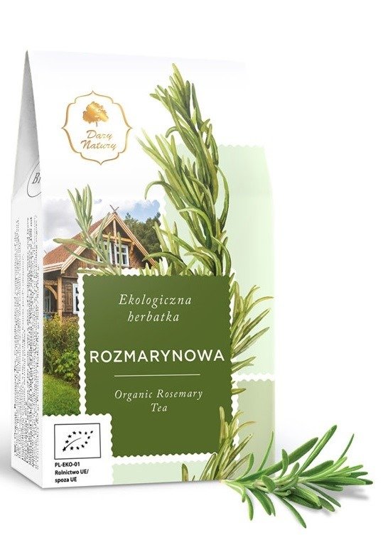 Herbatka rozmarynowa BIO 80 g - DARY NATURY