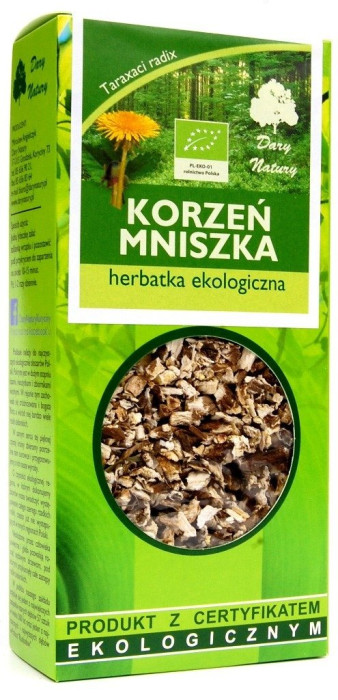 Herbatka z korzenia mniszka BIO 100 g - DARY NATURY