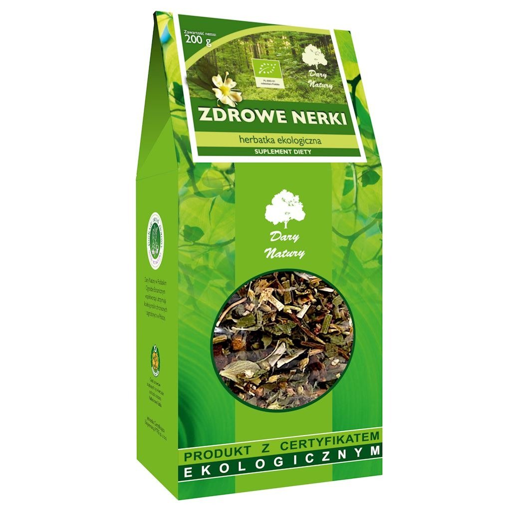 Herbatka zdrowe nerki BIO 200 g - DARY NATURY