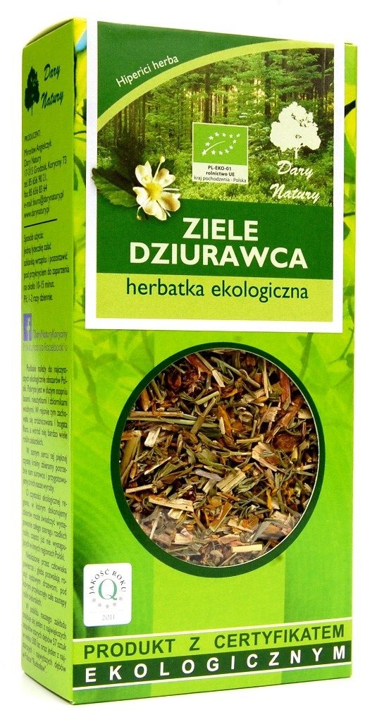 Herbatka ziele dziurawca BIO 50 g - DARY NATURY
