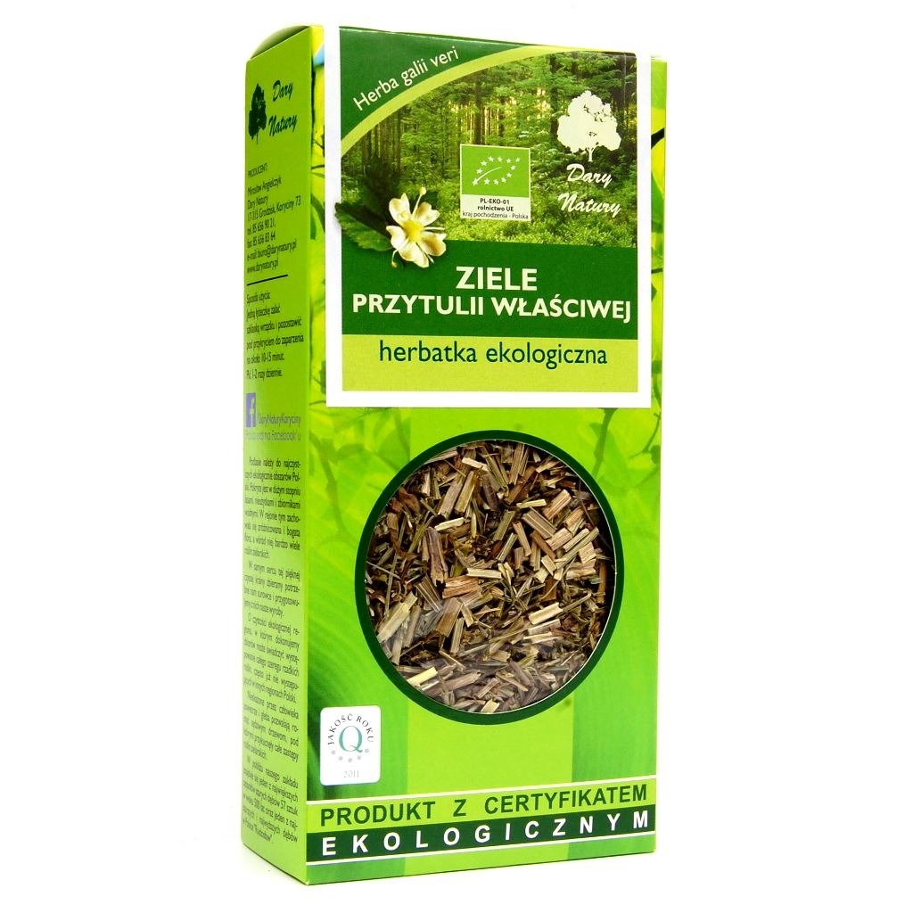 Herbatka ziele przytuli BIO 50 g - DARY NATURY