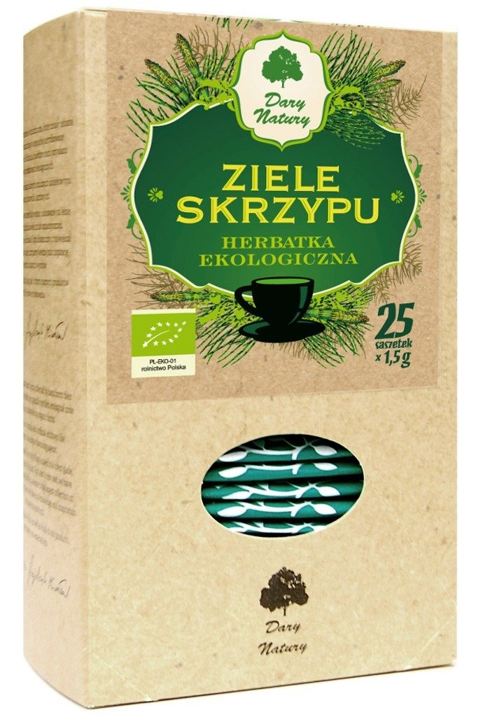 Herbatka ziele skrzypu BIO (25 x 1,5 g) 37,5 g - DARY NATURY
