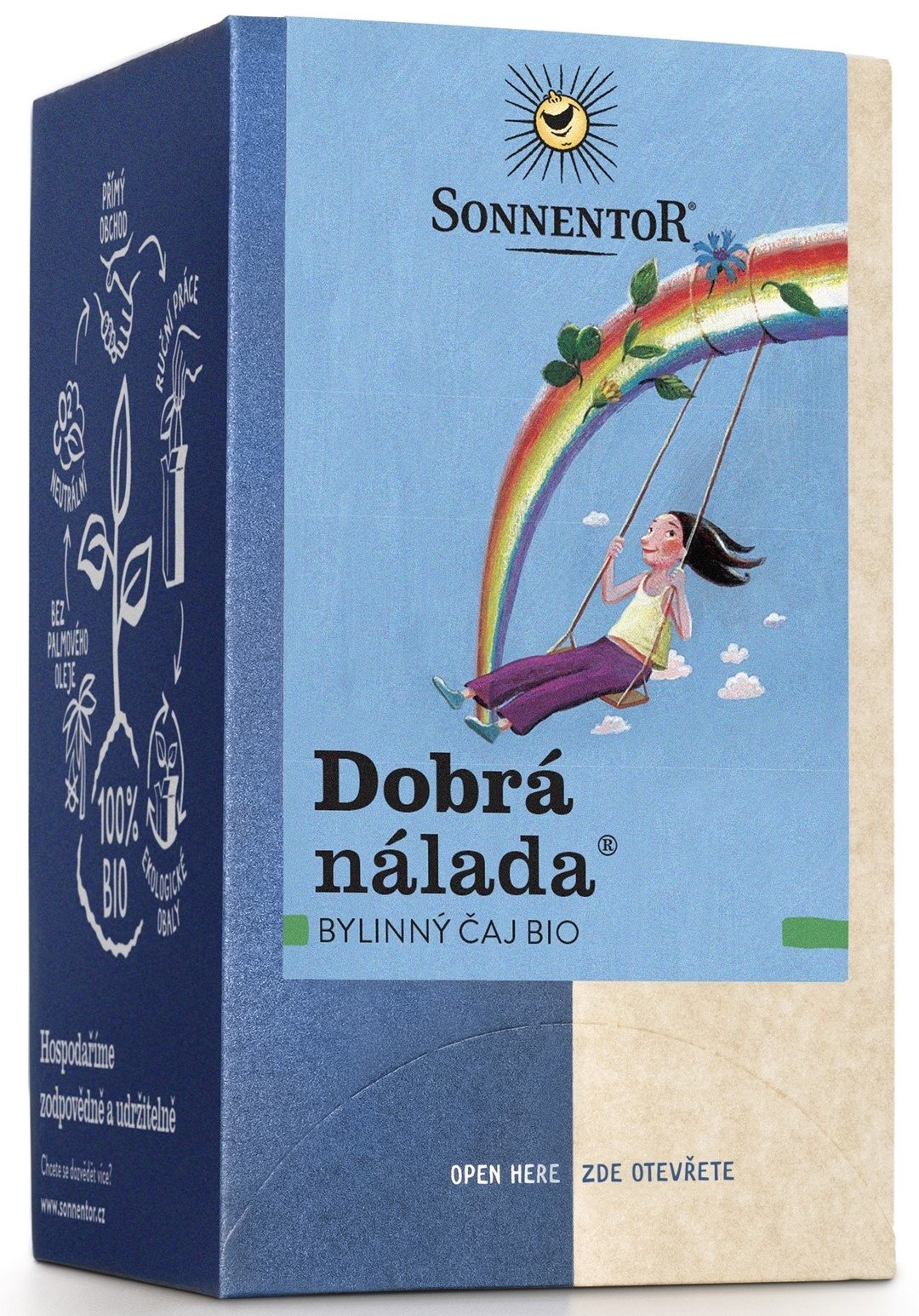 Herbatka ziołowa dobry humor (good mood) BIO (18 x 1,5 g) 27 g - SONNENTOR