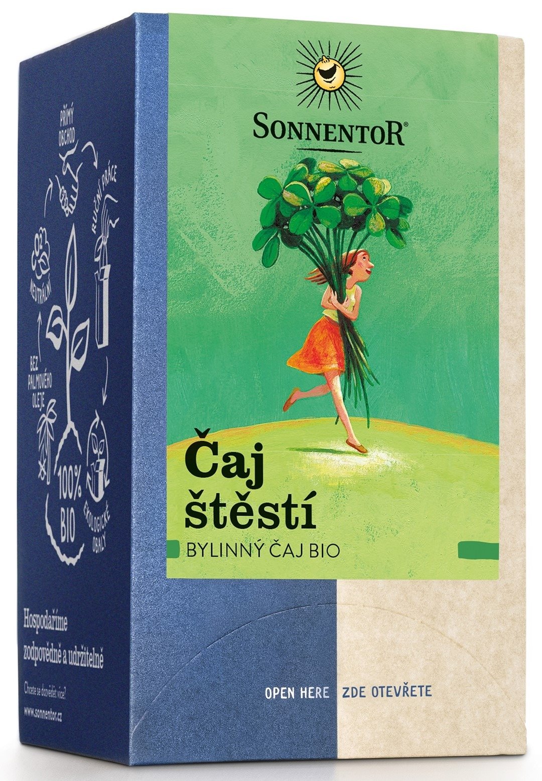 Herbatka ziołowa szczęście (fortune herbal) BIO (18 x 1,5 g) 27 g - SONNENTOR