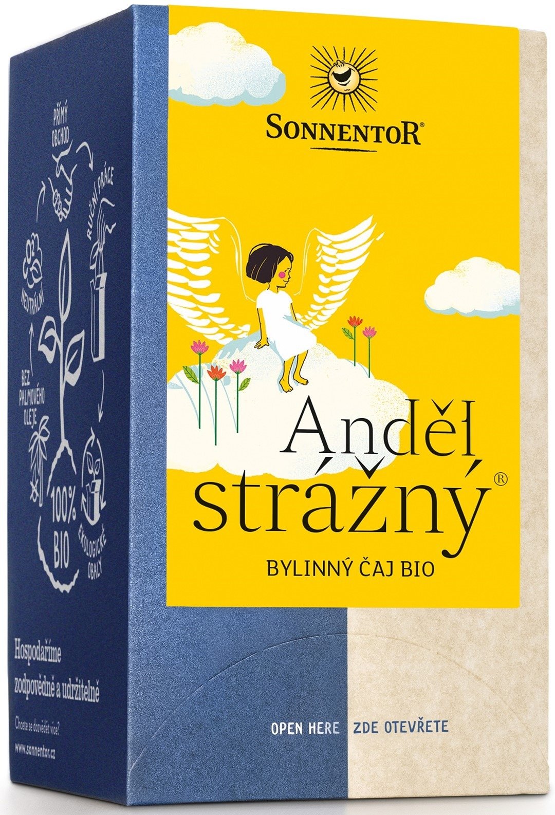 Herbatka ziołowo - owocowa anioł stróż (guardian angel) BIO (18 x 1,5 g) 27 g - SONNENTOR
