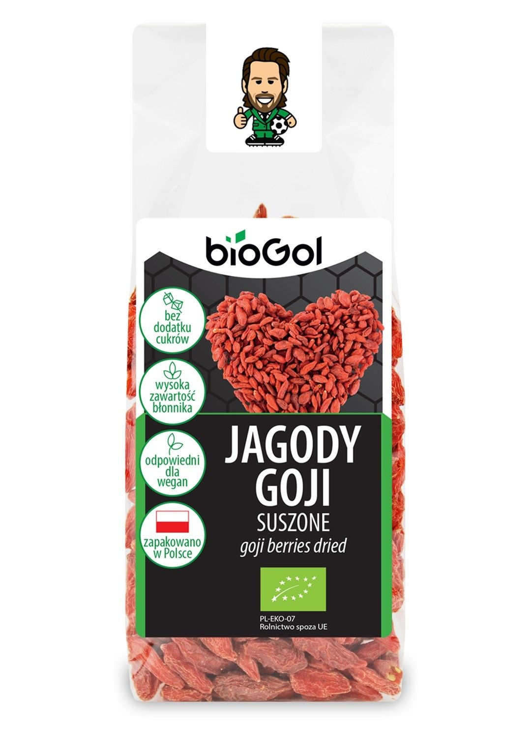 Jagody goji suszone BIO 100 g - BIOGOL