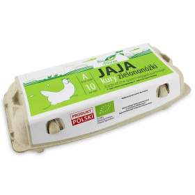 Jaja kury zielononóżki m BIO (10 szt.) - BIO PLANET