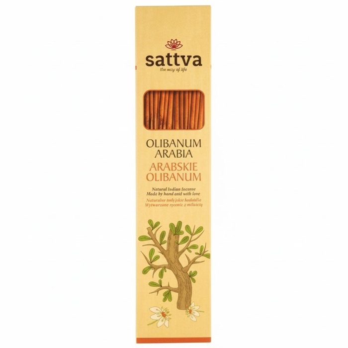 Kadzidełka indyjskie olibanum arabia (15 szt.) 30 g - SATTVA (WELLNESS)