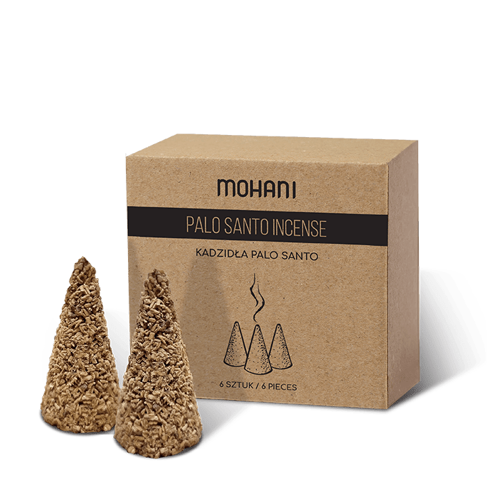Kadzidełka stożkowe palo santo (6 szt.) 20 g - MOHANI