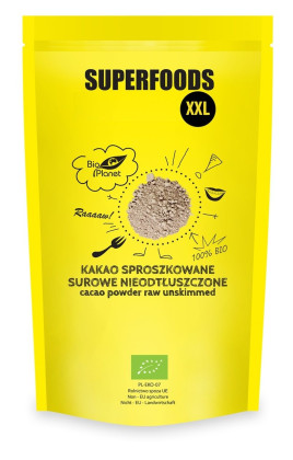 Kakao surowe sproszkowane BIO 400 g - BIO PLANET SUPERFOODS