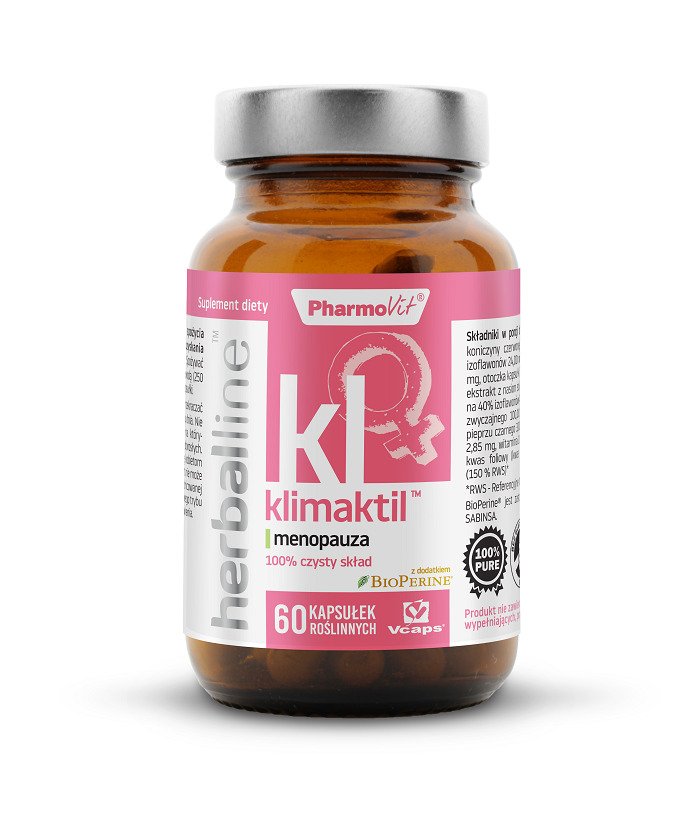 Kapsułki na menopauzę (klimaktil) bezglutenowe 60 szt. - PHARMOVIT (HERBALLINE)