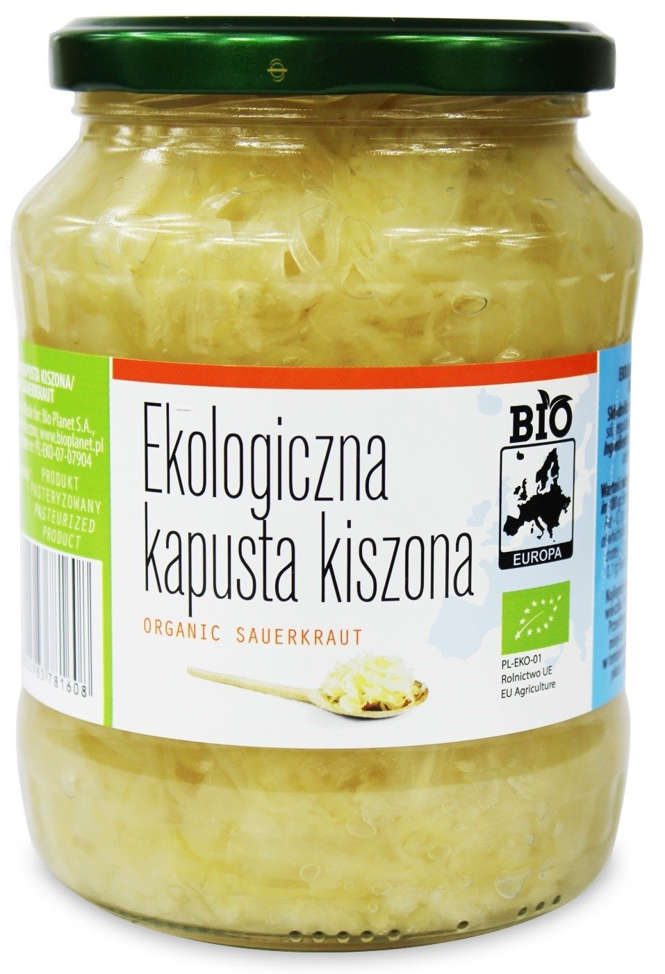 Kapusta kiszona BIO 680 g (410 g) - BIO PLANET