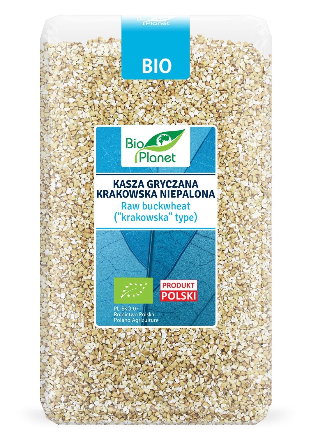Kasza gryczana krakowska niepalona BIO 1 kg - BIO PLANET