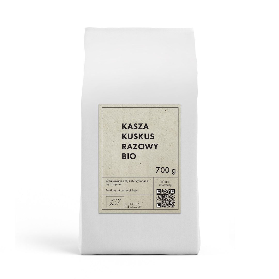 Kasza kuskus razowy BIO 700 g - THE PLANET