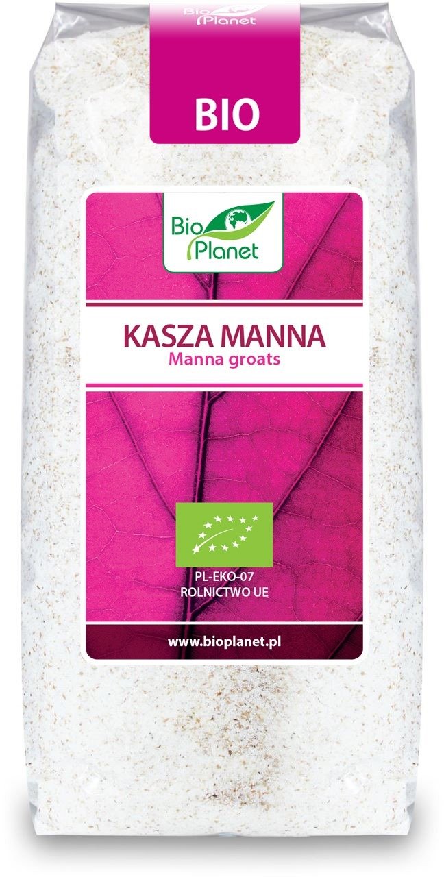 Kasza manna BIO 500 g - BIO PLANET