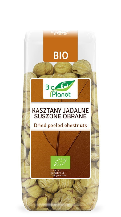 Kasztany jadalne suszone bezglutenowe BIO 200 g - BIO PLANET