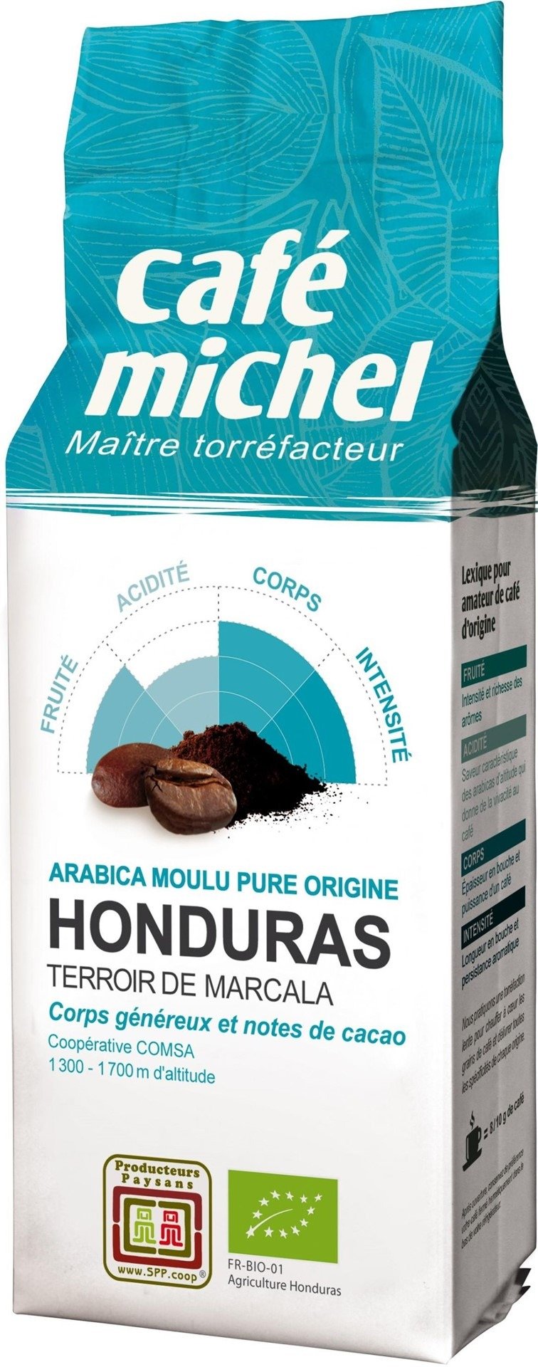 Kawa mielona arabica 100 % honduras fair trade BIO 250 g - TERRA ETICA