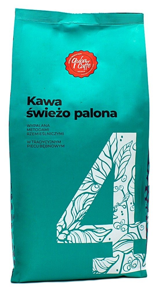 Kawa ziarnista arabica/robusta (no.4) 1 kg - QUBA CAFFE